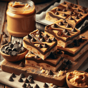 Peanut butter chocolate chip cookie bars: ¡fáciles y deliciosas!