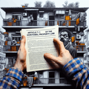 Si tu vecino tiene la terraza llena de trastos, puedes apelar al artículo 7.1 de la Ley de Propiedad Horizontal