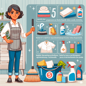 cinco tips de limpieza de la experta Yolanda Herrera