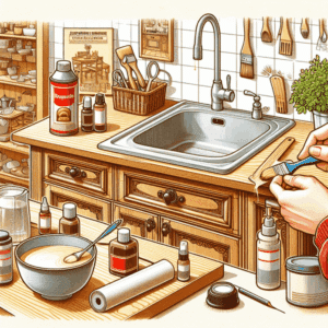 Cómo hacer un acabado shellac en cocinas y muebles de baño