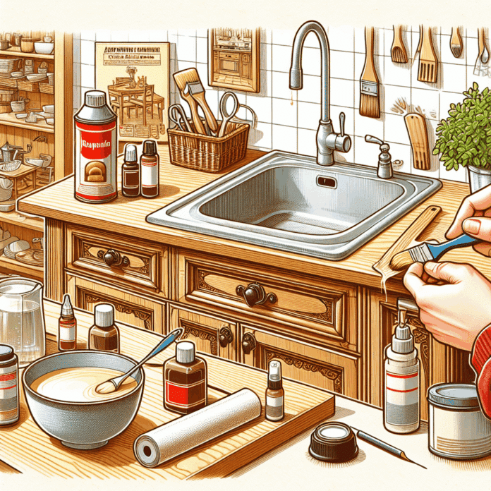 Cómo hacer un acabado shellac en cocinas y muebles de baño