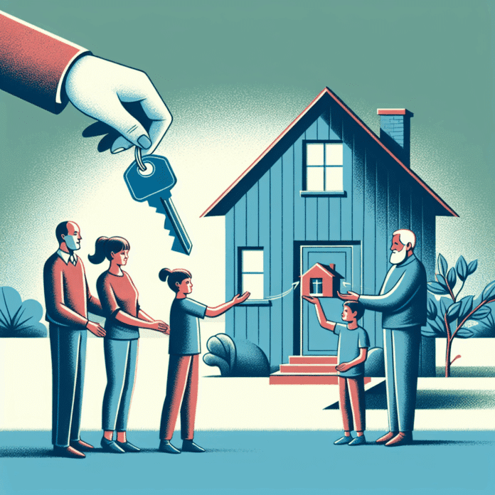 "Así puedes donar la casa a tus hijos y seguir viviendo en ella"