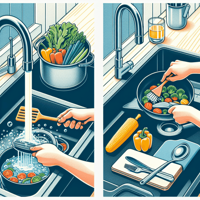 así puedes limpiarlos de forma fácil mientras preparas la cena