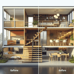 Cómo modernizar un dúplex de los 60: La clave de la reforma está en tirar paredes y la cocina abierta.