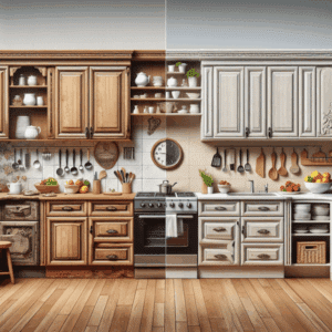 Con este trucazo ideal para cocinas viejas y pisos de alquiler he transformado la encimera de la cocina en unos minutos