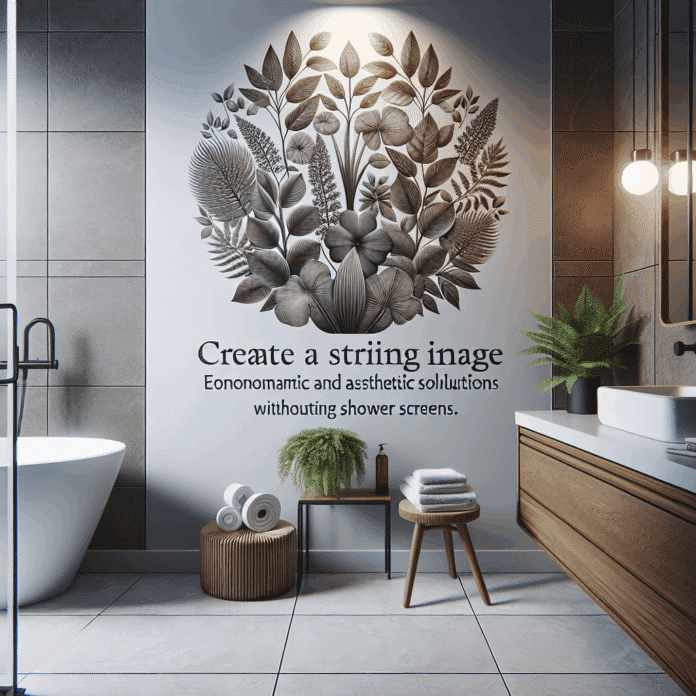 esta experta ha encontrado la alternativa económica y bonita y para transformar el baño sin poner mamparas