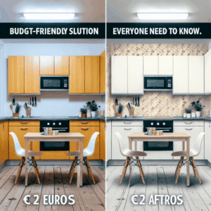 Transformar una cocina de un piso de alquiler parecía imposible hasta que dimos con esta solución por 12 euros: cambió por completo