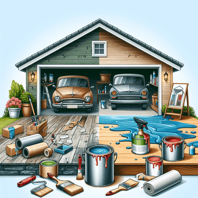 suelo de garaje epoxi acabado