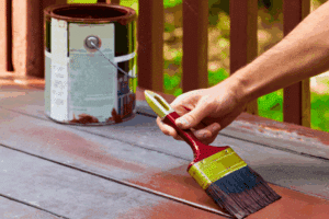 Cómo pintar un deck de madera para exteriores paso a paso
