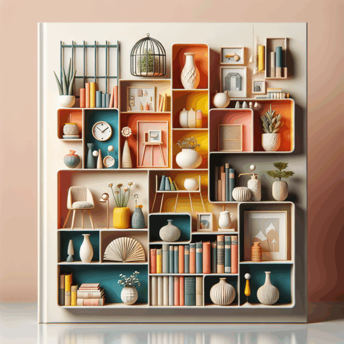 Inspírate con estas ideas para decorar con estantes