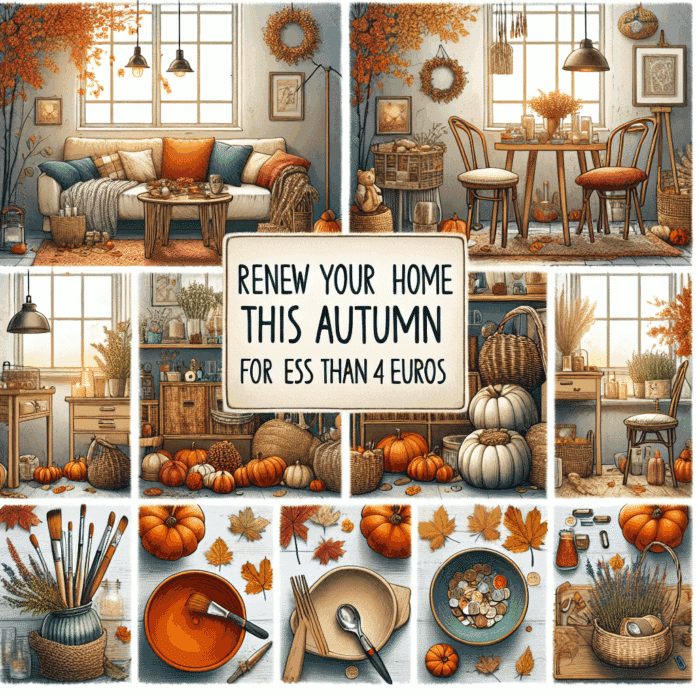 dará vida a tu casa en otoño por menos de 4 euros