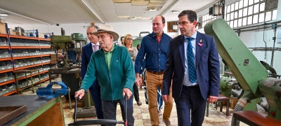 Valverde Destaca el Orgullo Provincial por la Excelencia de Manufacturas Muela en Argamasilla de Calatrava