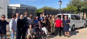 Valverde Presenta Ayudas para Asociaciones de Colectivos Vulnerables y Entrega Furgoneta a ADIN en Infantes