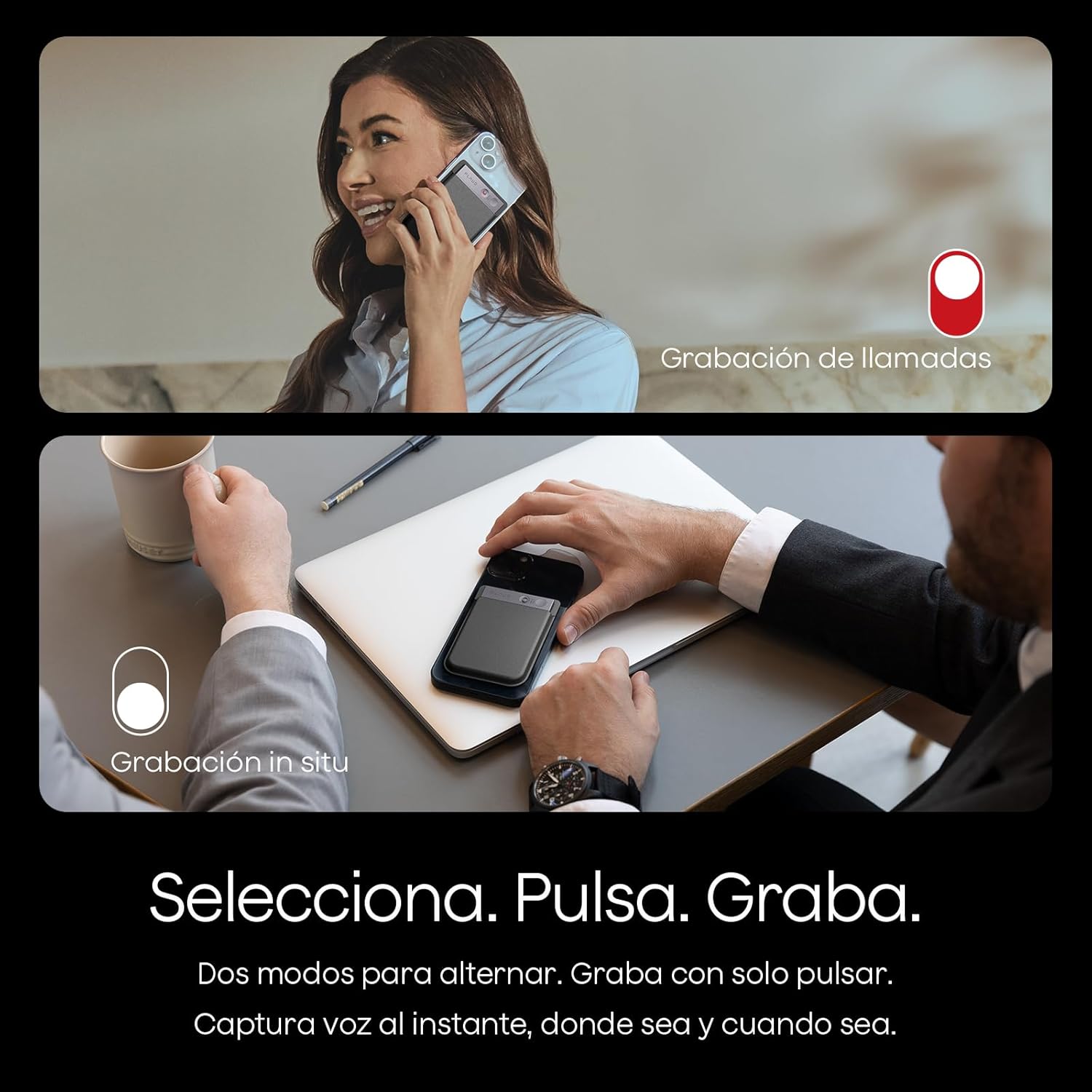 PLAUD Note: la grabadora de voz con IA que transcribe y resume en 112 idiomas (64 GB y app de control) para clases, reuniones, entrevistas y llamadas 1
