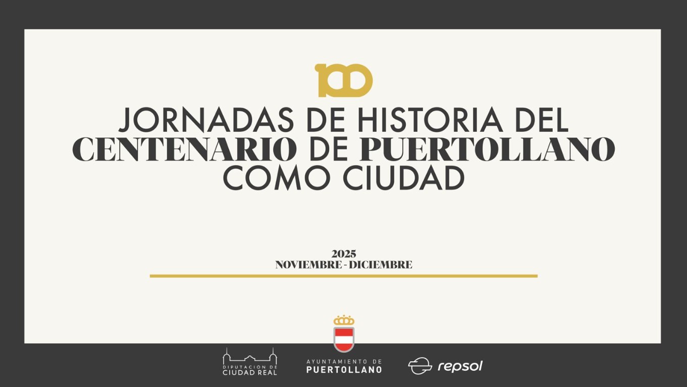 Conmemoración del Centenario de Puertollano: Miguel Fernando Gómez Vozmediano Inaugura las Jornadas de Historia 2 Conmemoración del Centenario de Puertollano: Miguel Fernando Gómez Vozmediano Inaugura las Jornadas de Historia 2