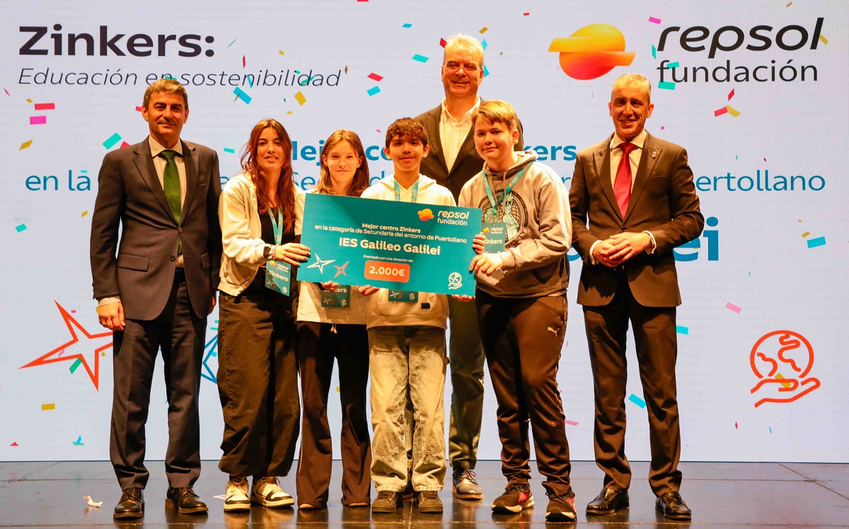 El Doctor Limón y el IES Galileo Galilei Son Galardonados con los Prestigiosos 'Zinkers' por la Fundación Repsol 2