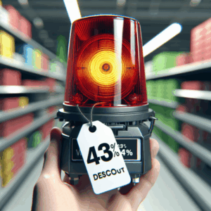 Aldi lanza el viernes por tiempo limitado la baliza v16 obligatoria para el coche con un descuento del 43%