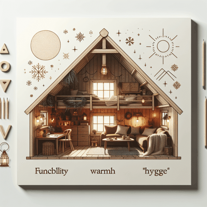 Ático nórdico: funcionalidad luminosa de día, calidez y hygge de noche