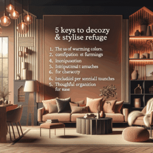 cinco ideas para crear un refugio acogedor y lleno de diseño