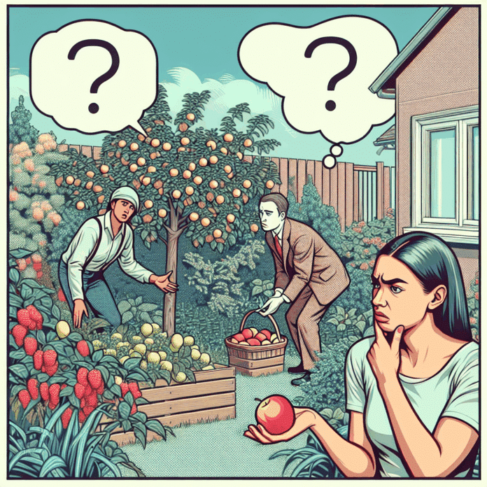 Qué hago si mi casero entra en mi jardín a recoger la fruta de los árboles, según la ley