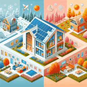 "En esta casa logramos tener una temperatura constante sin encender la calefacción en invierno ni aire acondicionado en verano"