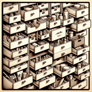 ahora mis cajones están más organizados que nunca con este proyecto DIY rápido y sencillo