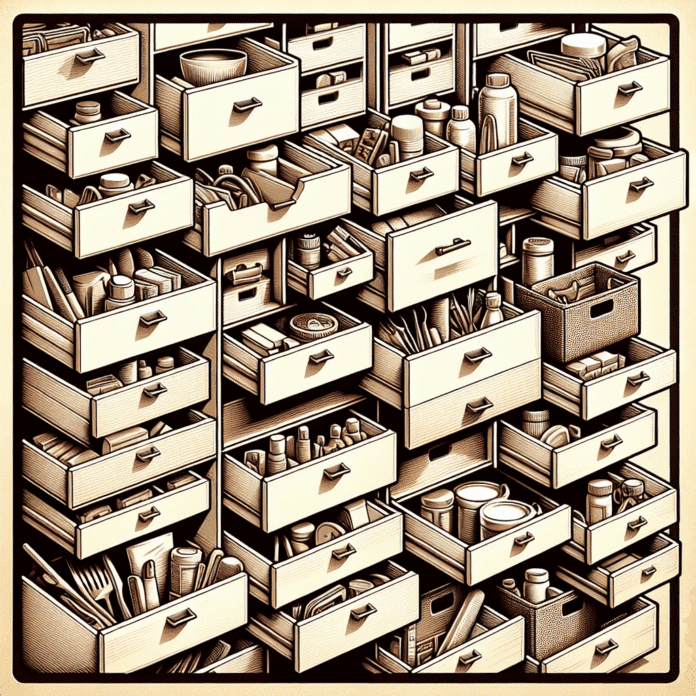 ahora mis cajones están más organizados que nunca con este proyecto DIY rápido y sencillo