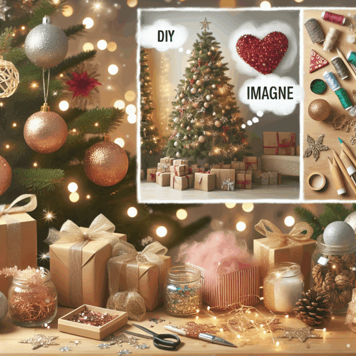 Decoración navideña fácil y económica