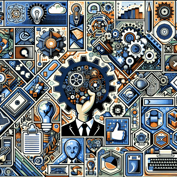 Cocina maximalista con colores y texturas