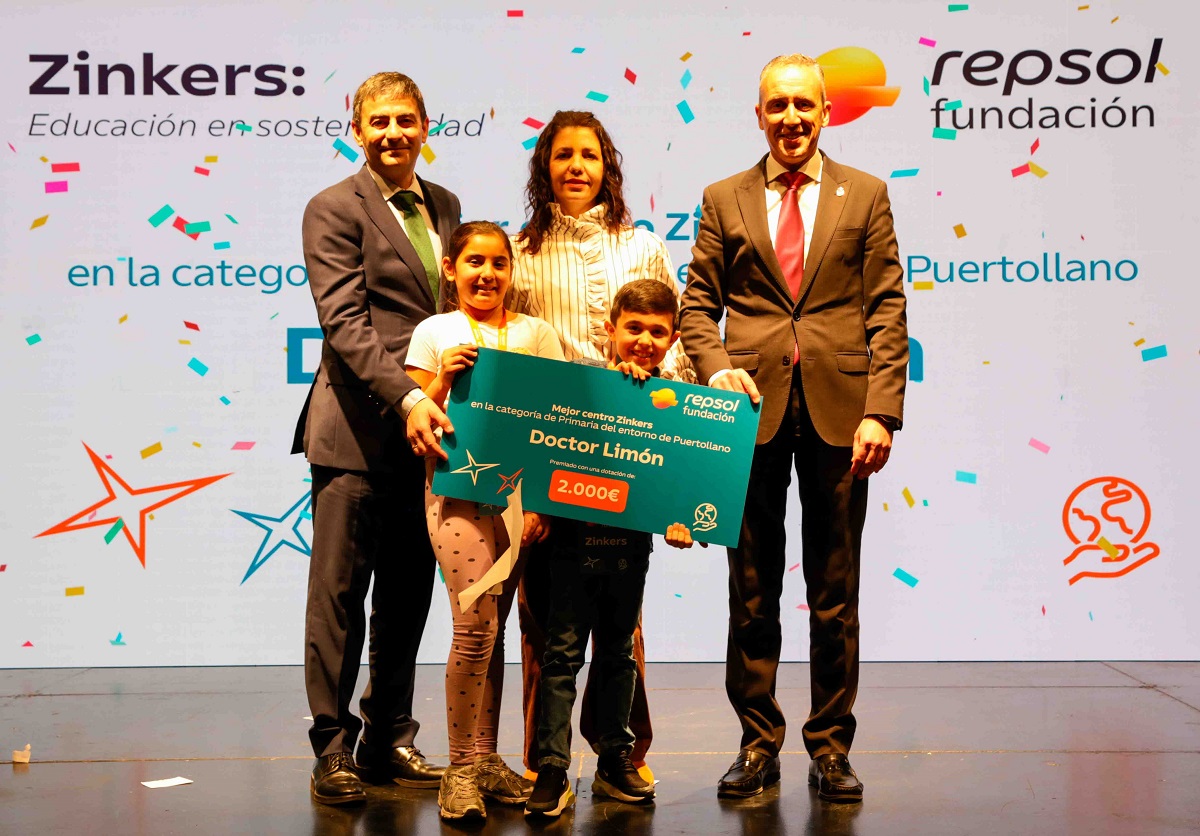 El Doctor Limón y el IES Galileo Galilei Son Galardonados con los Prestigiosos 'Zinkers' por la Fundación Repsol 1