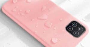 Manchas de tinta en fundas y accesorios de silicona