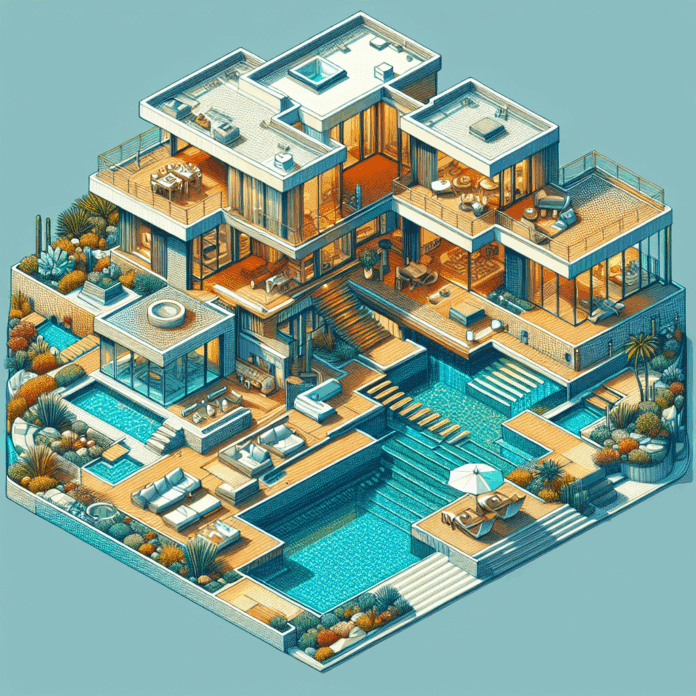 150 metros cuadrados, dos baños y piscina