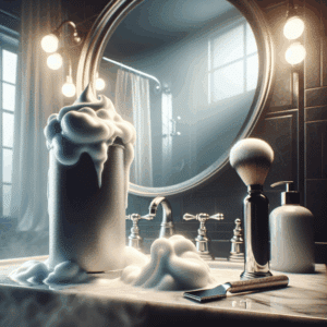 "La espuma de afeitar es infalible para evitar que los espejos del cuarto de baño se empañen después de la ducha"