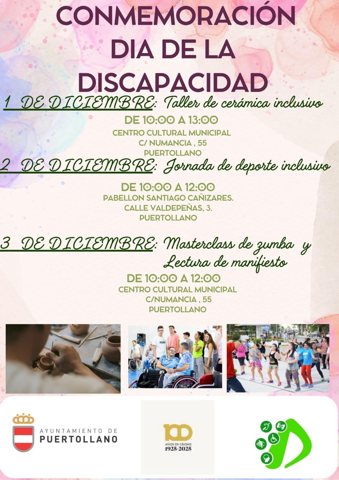 Jornada Deportiva y Festiva con Zumba y Talleres en la Celebración del Día de la Discapacidad en Diciembre 1