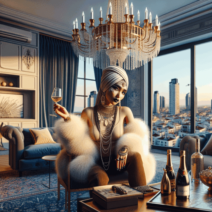 la interiorista que alquila casas en los barrios más caros de Madrid, vive a todo tren y deja pufos allá donde va