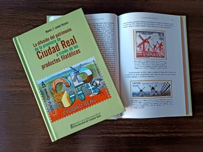Nuevo libro de Manuel T. Labián: "Promoción del Patrimonio de Ciudad Real mediante la Filatelia" presentado por la BAM