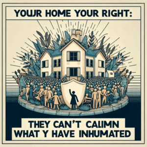 "no te pueden pedir la casa como si no hubieras habitado en ella"