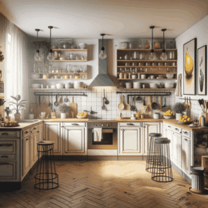 Así se transformó una cocina de un piso de alquiler por menos 400 euros y sin hacer obras