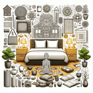 Imagen de dormitorio estilo Japandi