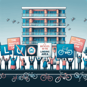 Si un vecino deja la bicicleta en el rellano, puedes protestar y la Ley de Propiedad Horizontal está a tu favor