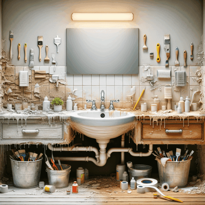 Cómo pintar lavamanos