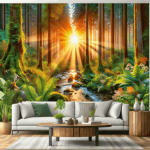 es bonita, elegante y dará el toque natural a tu salón