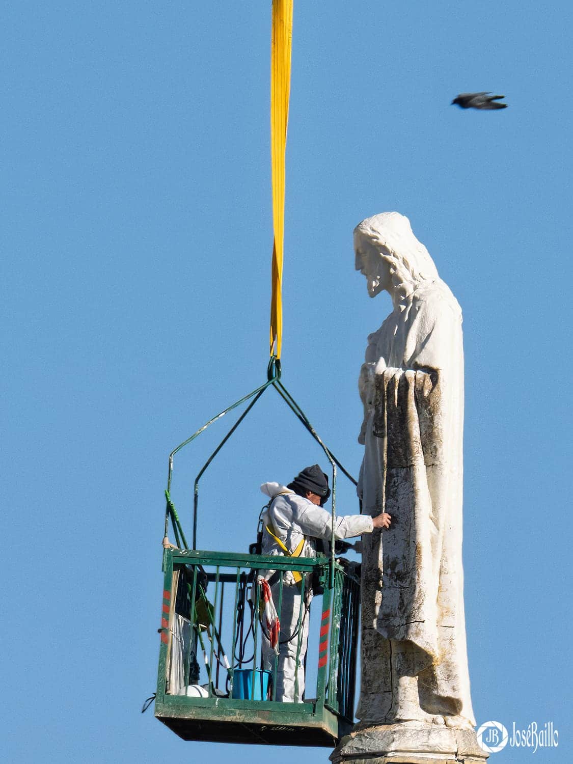 “Calalo” luce renovado: la Parroquia de Herencia culmina la limpieza y arreglo del Sagrado Corazón de Jesús y llama a colaborar con la restauración 1 “Calalo” luce renovado: la Parroquia de Herencia culmina la limpieza y arreglo del Sagrado Corazón de Jesús y llama a colaborar con la restauración 1
