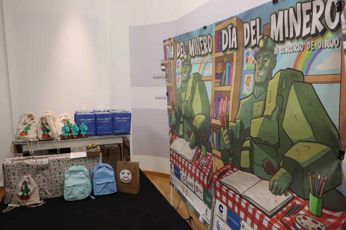 Entrega de Premios del III Concurso de Dibujo “Día del Minero” en Puertollano, Presidida por el Alcalde con la Participación de Más de 800 Escolares 2