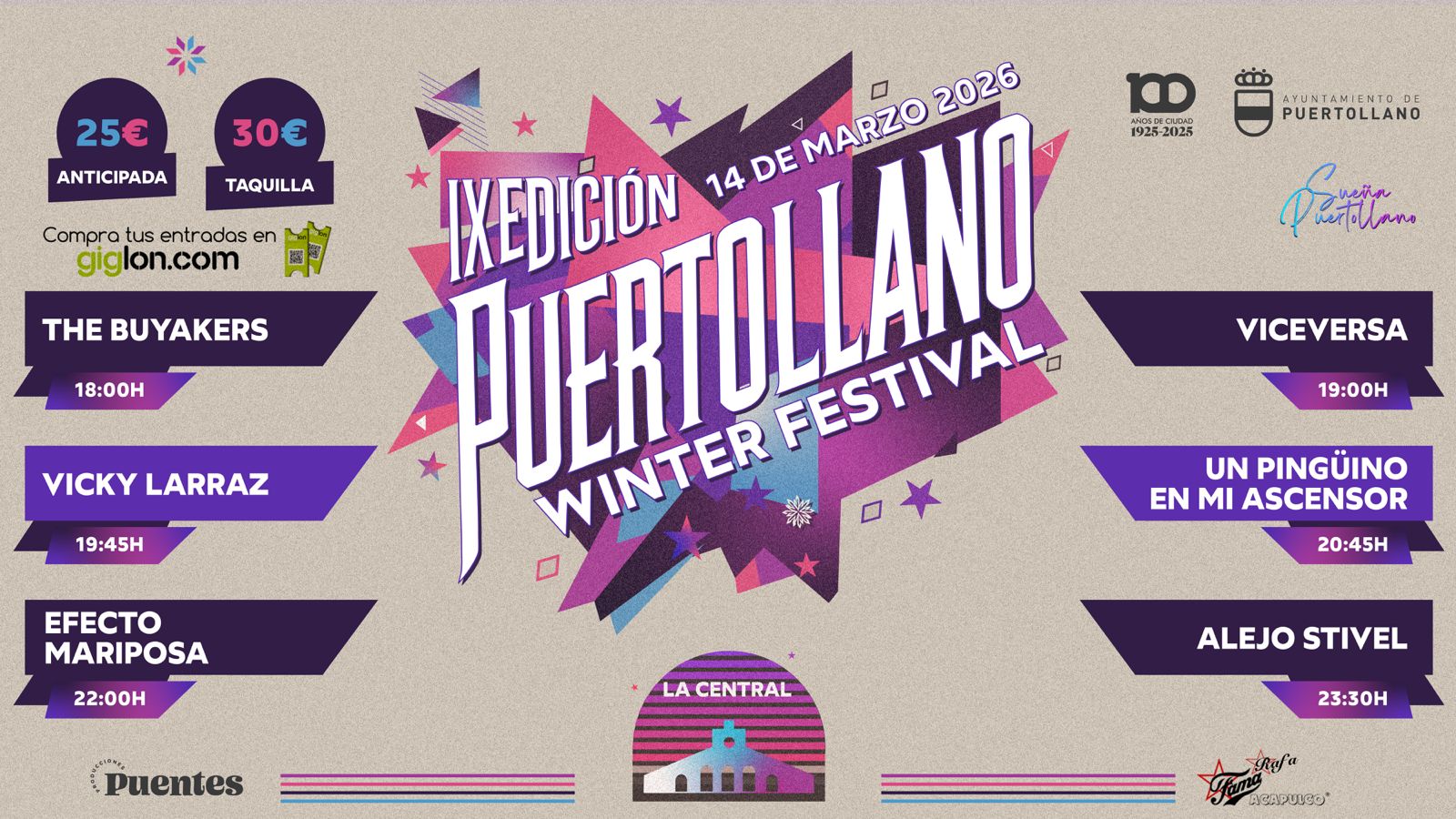 Grandes del Pop-Rock Español se Reúnen en el Winter Festival 2025: Desde el 'Efecto Mariposa' hasta Vicky Larraz y Alejo Stivel 2