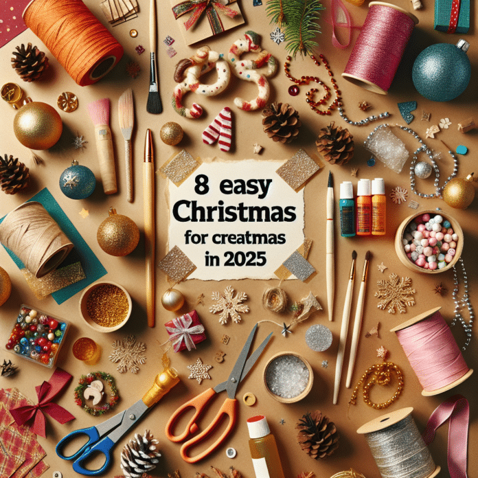 8 ideas de manualidades para Navidad: decoración navideña sencilla y elegante