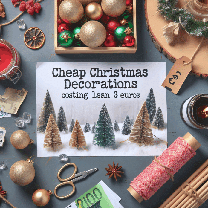 cuesta menos de 3 euros y es ideal para decorar en Navidad