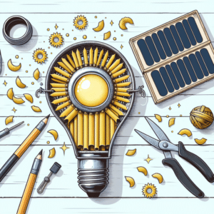 No lo sabía, pero si reutilizas un viejo colador de pasta, puedes hacer esta lámpara solar