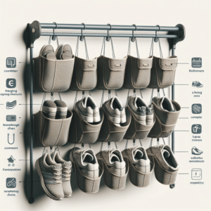 Llega a Lidl un zapatero colgante cómodo y versátil que se instala detrás de la puerta y vale menos de 7 euros