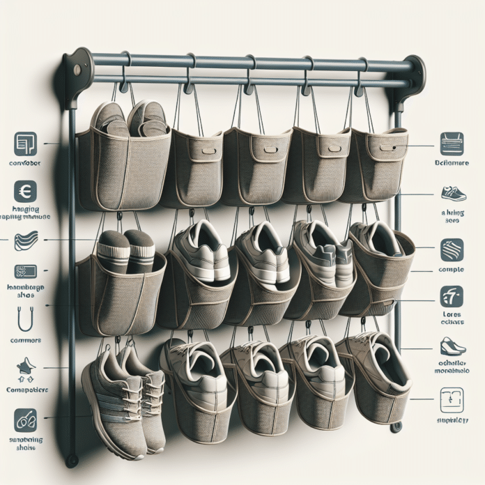 Llega a Lidl un zapatero colgante cómodo y versátil que se instala detrás de la puerta y vale menos de 7 euros